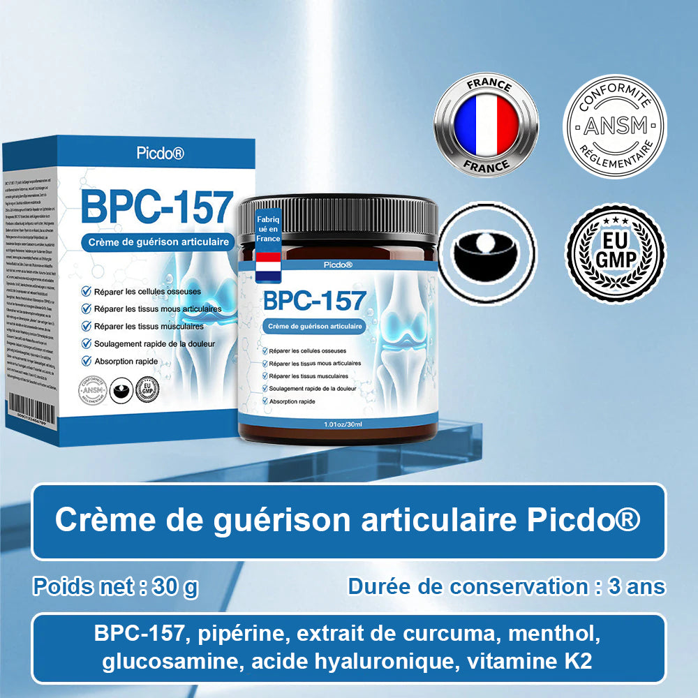 💖🦿𝖯𝗂𝖼𝗱𝗼® BPC-157 Crème de Réparation des Articulations 🦴 Traite l'arthrite, la neuropathie, le rhumatisme, les blessures sportives et bien plus