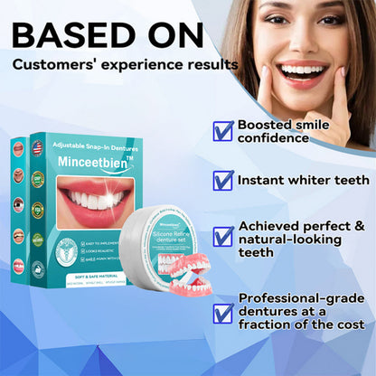 Official Store |Minceetbien™🗽 Moldable Dentures(⏰Limited Time 80% Off - Last 30 Minutes ⏰)